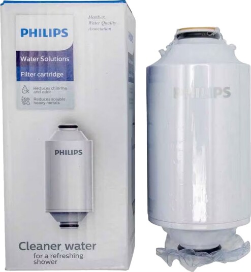 Philips - Awp175 Shower Filter Cartridge 50000 Litres - White Philips - Awp175 Shower Filter Cartridge 50000 Litres - White