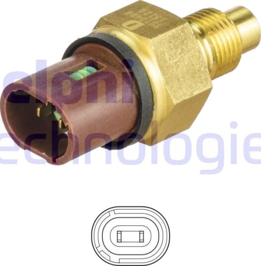 DELPHI TS10484 Sensor, motortemperatur DELPHI TS10484 Sensor, motortemperatur