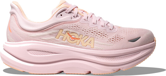 Hoka Women's Bondi 9 Lilac Cream/Tangerine Glow 36 2/3