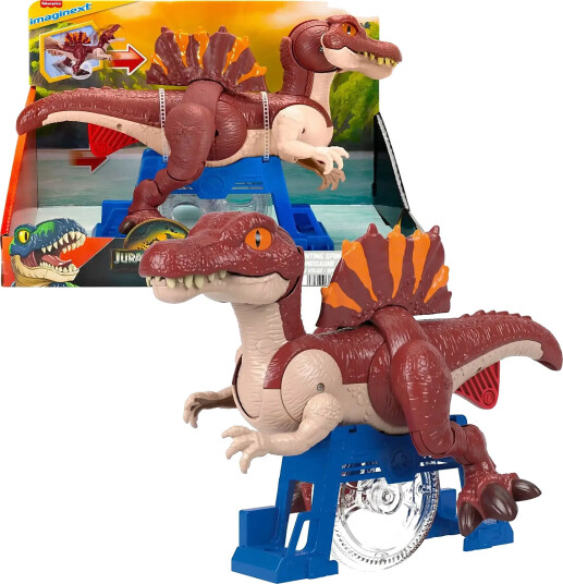 Imaginext Imaginext Jurassic World Rebirth Sprinting Spinosaurus Dinosaur Toy With Lunge & Chomp - Multi/patterned - ONE SIZE Imaginext Imaginext Jurassic World Rebirth Sprinting Spinosaurus Dinosaur Toy With Lunge & Chomp - Multi/patterned - ONE SIZE