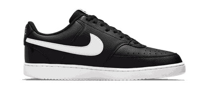 Nike Court Vision Low TRK 3 sneaker herre Svart 40
