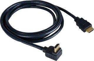 Kramer C Hm/Ra 3 Høyhastighets Hdmi Kabel Med Ethernet Og Høyre Vinkelkontakt 97 0143003