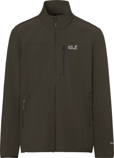 Jack Wolfskin Men"s Wild Winds Jacket Obsidian Moss L