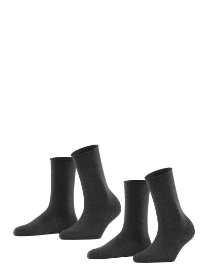 Esprit Socks Basic Pure So 2P - Grey - 35-38 Esprit Socks Basic Pure So 2P - Grey - 35-38