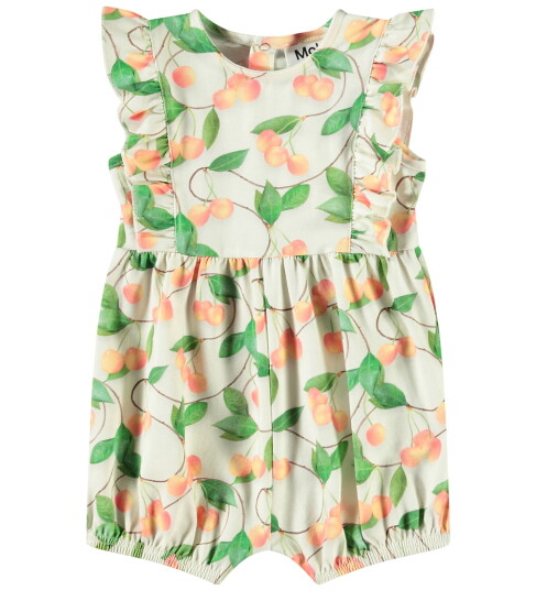 Molo Sommerdrakt Felicia Sweet Kirsebær Molo 1½ år 86 Sommerdrakt Beige Gul