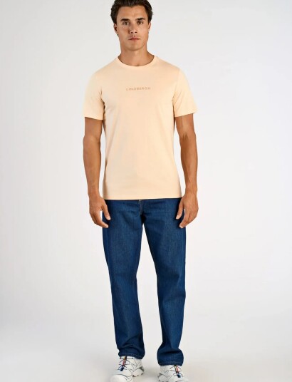 Lindbergh Lindbergh Print Tee S/S Coral S