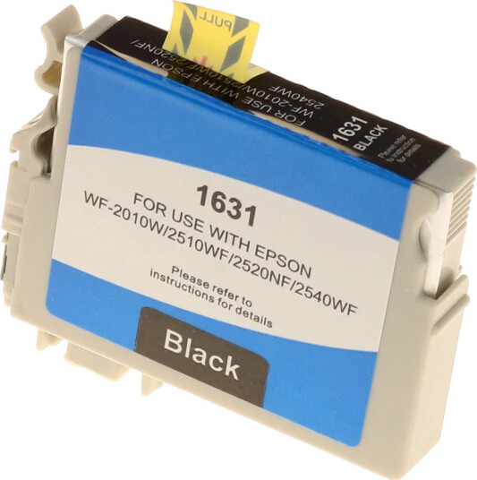 TB Blekkpatron 16XL Sort Høykapasitet (14.6ml), erstatter Epson C13T16314010