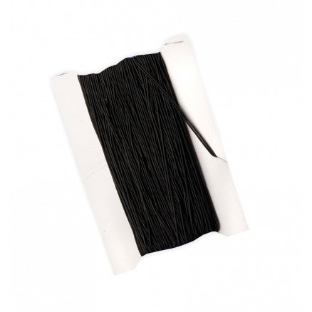 Playbox Strikksnor Svart Ø1mm 50 meter
