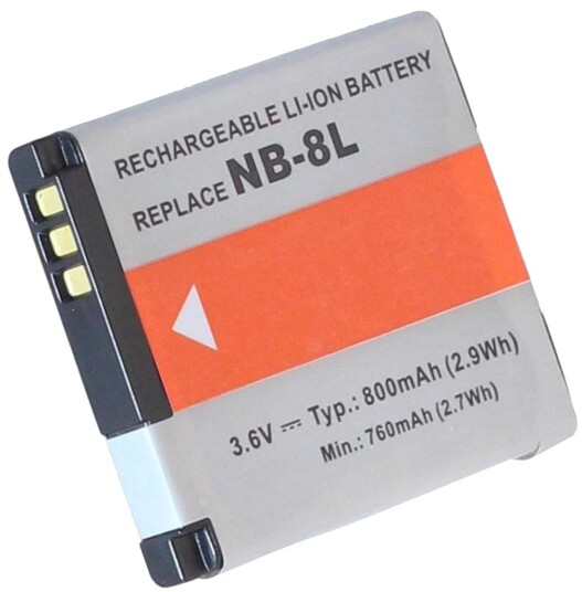 Batteri til Canon NB-8L