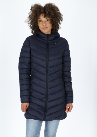 X-Trail Colorado Lightweight Hooded Coat W Dk. Navy 38 Vinterjakker