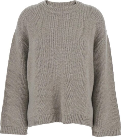 Soft Goat Dame Strikkevarer Grå XS,