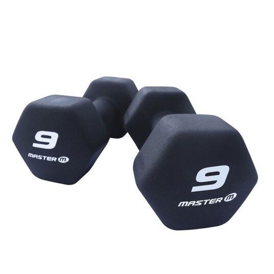 Master Fitness Neoprenhantlar i par, Hantlar Neoprene/Vinyl