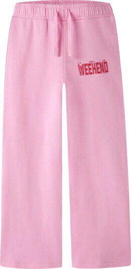 Name It Nkflioca Wide Sweat Pant Bru Pink 164