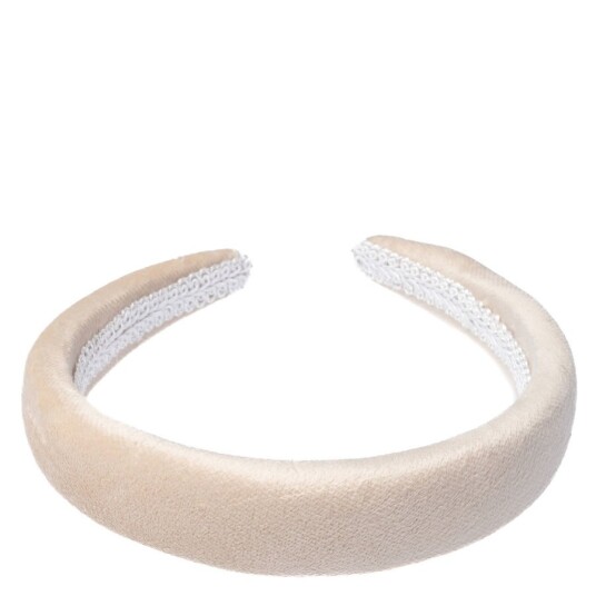 DARK Velvet Hair Band Broad Sand DARK Velvet Hair Band Broad Sand