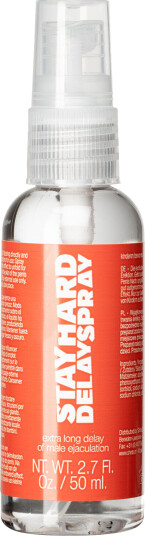 Shots Toys Stay Hard Spray mot Tidlig Utløsning 50 ml   - Klar