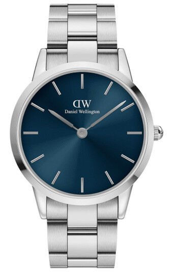 Daniel Wellington DW Klokke Iconic Link Arctic 40mm Sølv Daniel Wellington DW Klokke Iconic Link Arctic 40mm Sølv