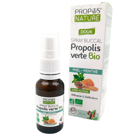 Økologisk Propolis Munnspray Propos Nature MINT