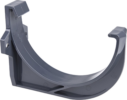 Plastmo brakettjern - rund 11" grafitt gray