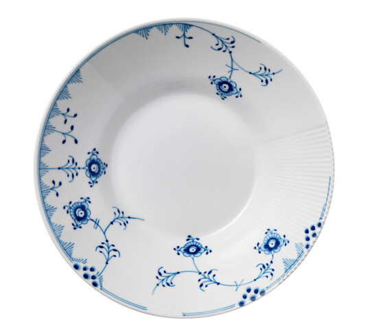 Royal Copenhagen Blue Elements dyp tallerken 1 Diameter 25 cm