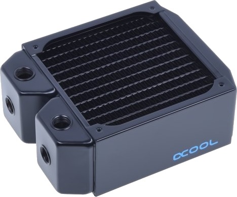 Alphacool 14172 kjøleribbe sort 14172