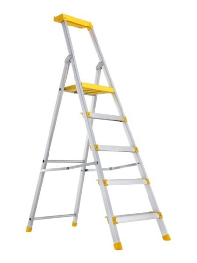 W.steps trapp proff 44p eloks 5 trinn aluminium 122 meter W.steps trapp proff 44p eloks 5 trinn aluminium 122 meter