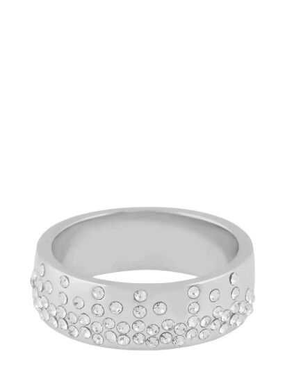 SNÖ OF SWEDEN Sprinkles Big Ring Silver S