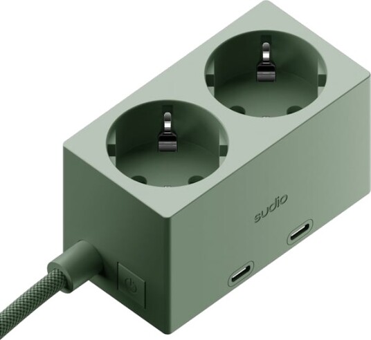 Sudio Brick Grenuttak Med Gan-lading 30 W Grønn