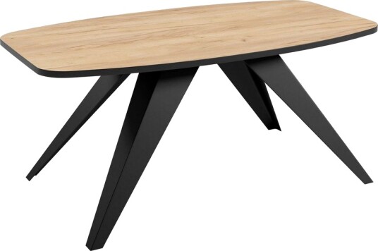 Hilts Sofabord 120 cm - Svart/Beige