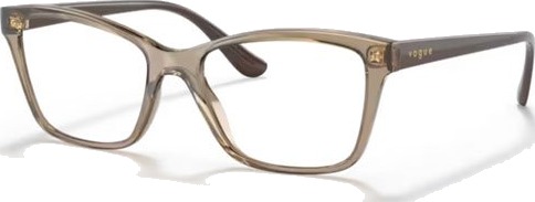 Briller   VO5420 fra Vogue   Brun   plast   firkantet   Small