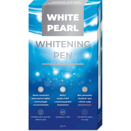 White Pearl Whitening Pen Tannblekingspenn uten peroksid (2,2 ml)