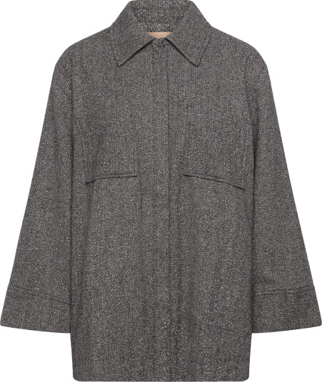 Rue de Tokyo Cami Herringbone Boucle Grey S