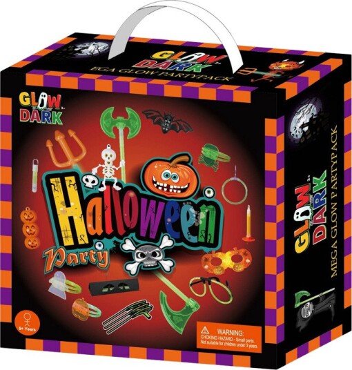 Halloween Selvlysende Dekorasjonssett