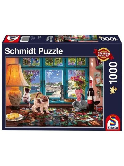 Schmidt Puzzle - Puzzlers Desk (1000 pieces)