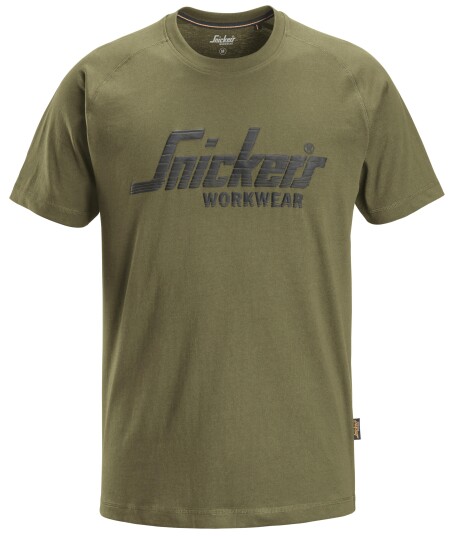 Snickers Workwear 2590 T-skjorte grønn Grønn Klær