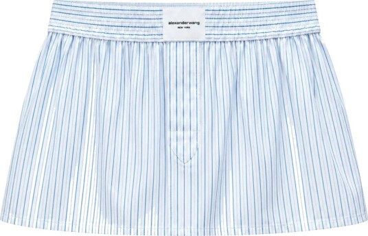 Alexander Wang Dame Shorts Blå S, Alexander Wang Dame Shorts Blå S,