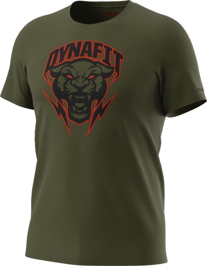 Dynafit Graphic Cotton T Shirt Olive Night/Tigard XL
