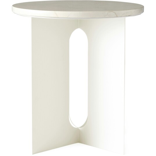 Audo Copenhagen Androgyne Sidebord Ivory / Hvit Marmor Audo Copenhagen Androgyne Sidebord Ivory / Hvit Marmor