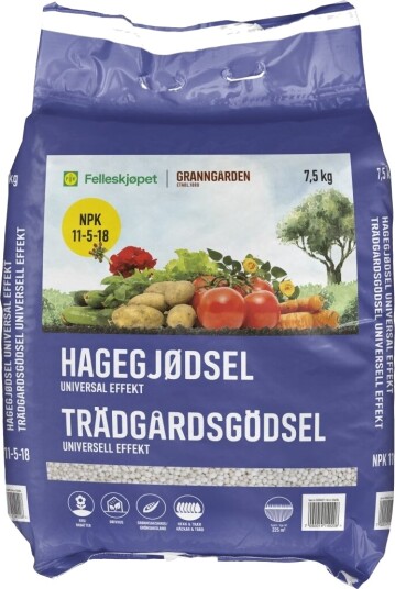 Felleskjøpet Hagegjødsel fullgjødsel 7,5 kg