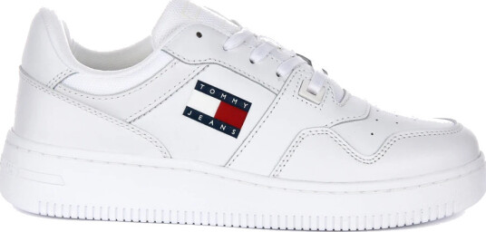 Tommy Hilfiger Dame Sko Hvit 36 EU