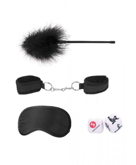 Shots Toys - Ouch! Ouch!: Introductory Bondage Kit #2, svart