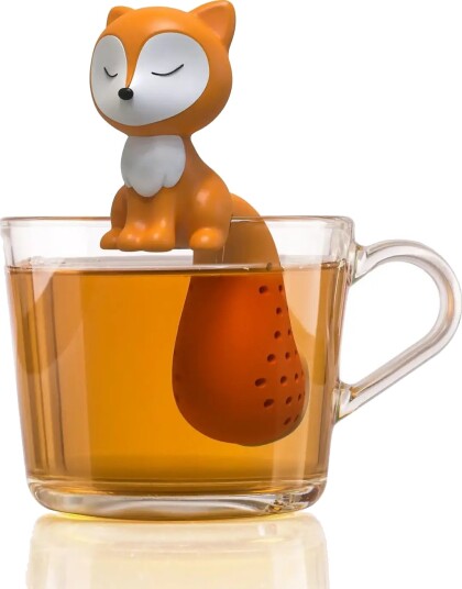 Winkee Tefilter   Fox Tea Infuser   Orange   H6CM