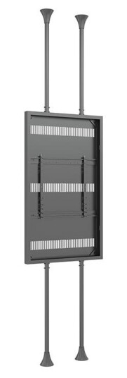 Multibrackets M Pro Series - Enclosure 75"" Floor to Ceiling Large Black