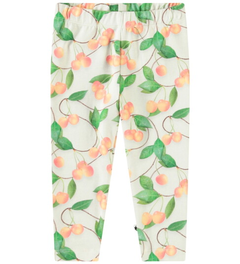 Molo LeggingStefanie Sweet Kirsebær Molo 1½ år 86 Leggings Grønn