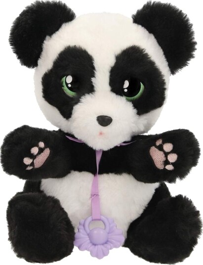 Panda Kosedyr med Teppe og Lyder 24 cm