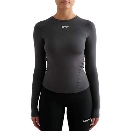 aim´n Soft Basic Long Sleeve - Grey - XS aim´n Soft Basic Long Sleeve - Grey - XS