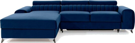 Seksjonssofa Eltap Grayson 278x205x92 cm Velvetmat 40 Venstre
