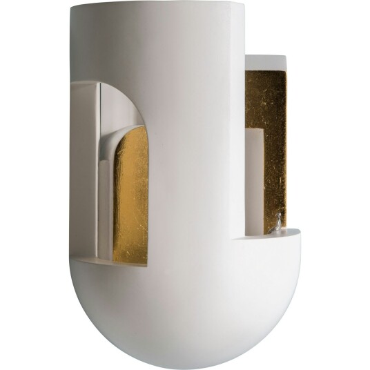 DCW Éditions Soul Story 3 Vegglampe Hvit/ Gull DCW Éditions Soul Story 3 Vegglampe Hvit/ Gull