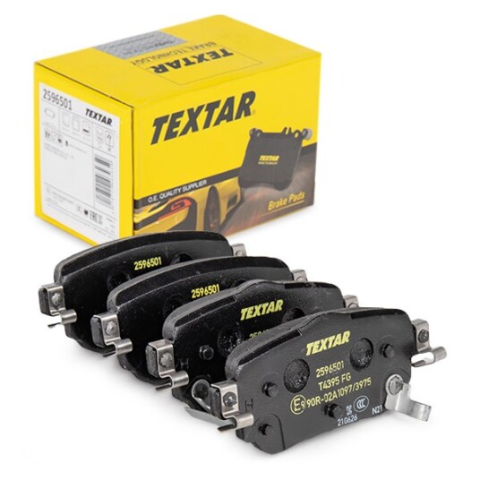 Bremseklosser TEXTAR 2596501 Bremseklosser TEXTAR 2596501