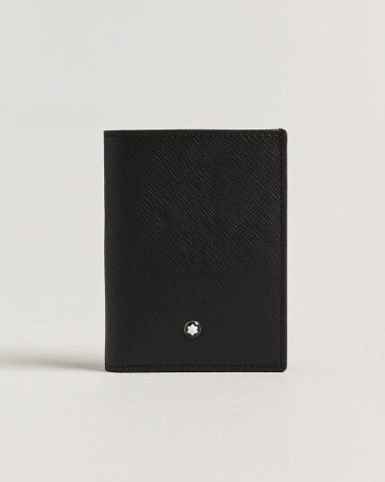 Montblanc Mini Sartorial Leather 4cc Wallet Black