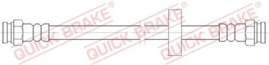 Bremseslange QUICK BRAKE 22.110 Bremseslange QUICK BRAKE 22.110